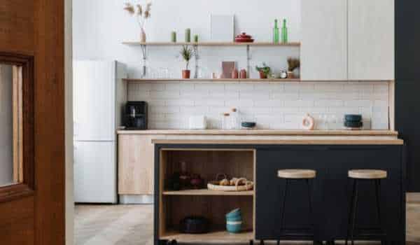 Cabinet Door Open