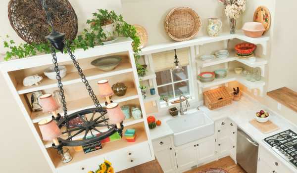 Kitchen Cabinets Decorative Baskets