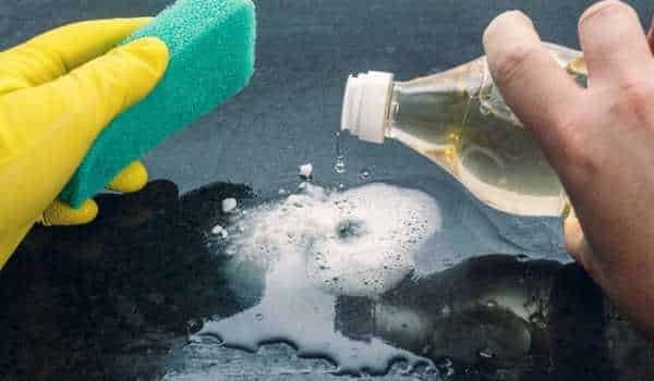 Spray Vinegar on Surfaces