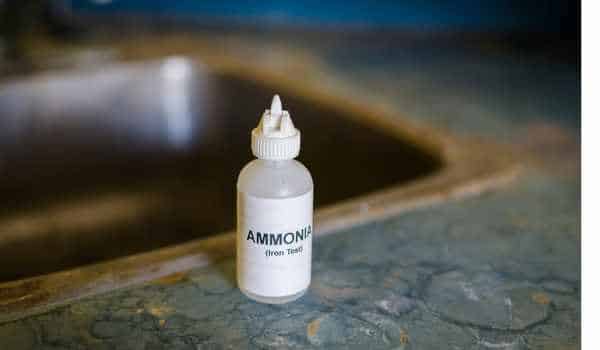 using ammonia clean kitchen cabinet