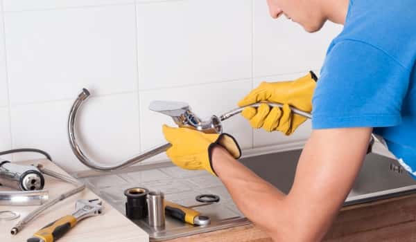 Removing faucet handles 