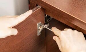How To Fix Cabinet Door Ripped Off Hinges