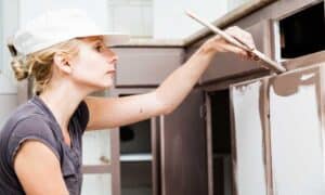 How To Paint Kitchen Cabinets Black